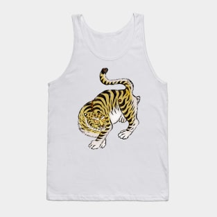 Minhwa: Tiger Yellow Type (Korean traditional/folk art) Tank Top